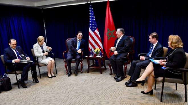 Washington : Bourita et Pompeo examinent l’élargissement de la coopération bilatérale aux questions régionales
