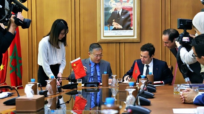 Signature d’un Accord de Coopération entre le Maroc et la Chine