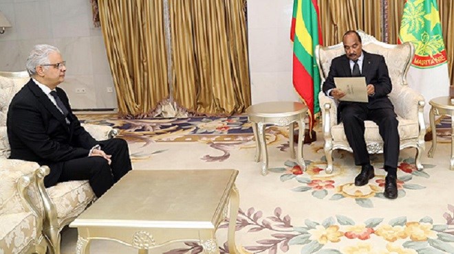 Nouakchott : Nizar Baraka remet un message écrit de SM le Roi au Président mauritanien
