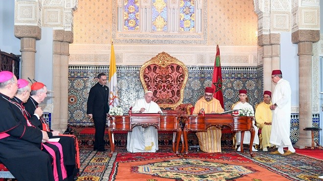 SM le Roi et le Pape François signent “l’Appel d’Al Qods”