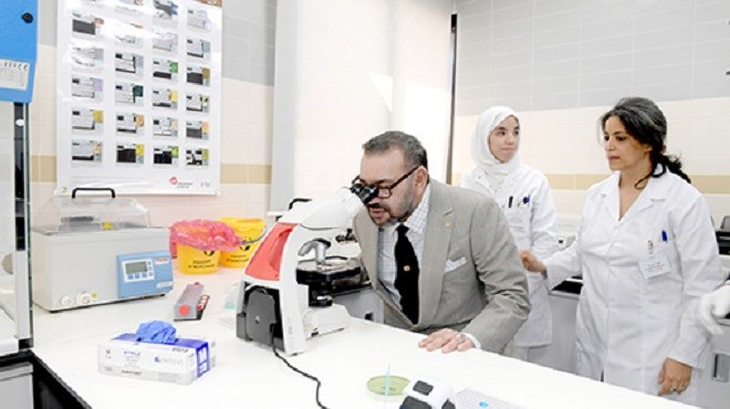 SM le Roi inaugure le Centre de radiologie et d’analyses médicales de la Sûreté Nationale à Rabat