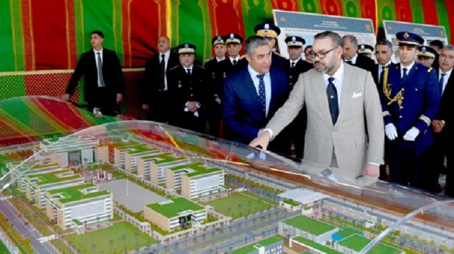 SM le Roi lance à Rabat les travaux de construction du nouveau siège de la DGSN
