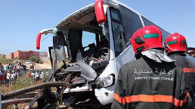 Agadir : Deux morts et 26 blessés suite au renversement d’un véhicule transportant les ouvriers d’une conserverie de poisson