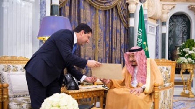 Riyad : Message de SM le Roi Mohammed VI au Serviteur des Lieux Saints