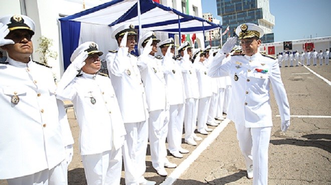 Célébration du 63ème anniversaire des FAR à la 1ère Base navale de Casablanca