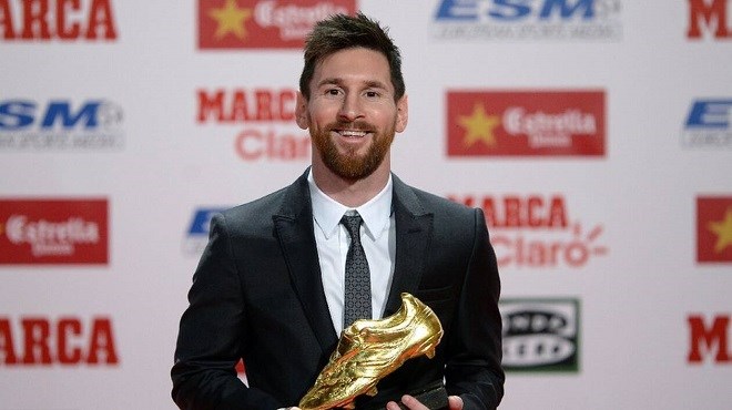 Lionel Messi remporte son sixième Soulier d’or