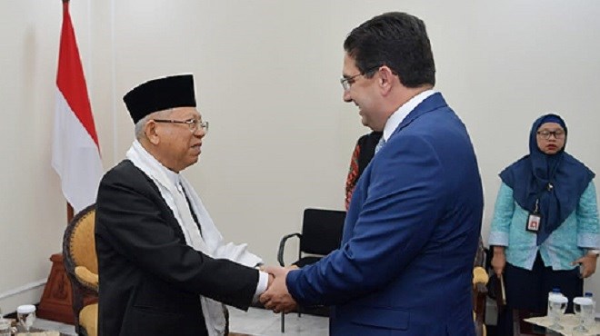 Bourita s’entretient à Jakarta avec le Vice-Président de la République et la Présidente de la Chambre des Représentants d’Indonésie