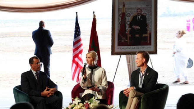 Ivanka Trump salue le leadership de Sa Majesté le Roi Mohammed VI