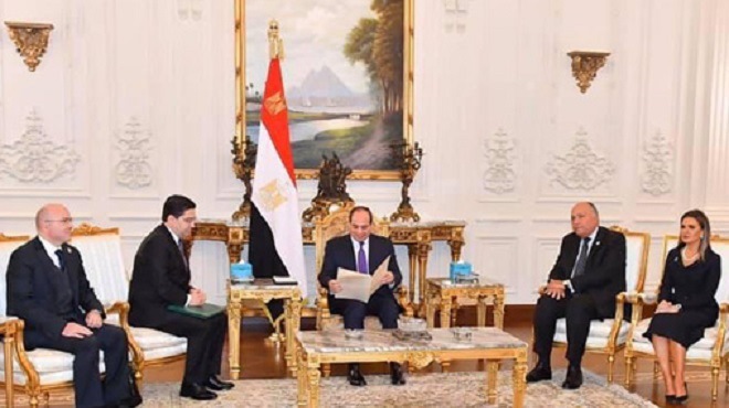 Égypte : Al-Sissi reçoit Nasser Bourita
