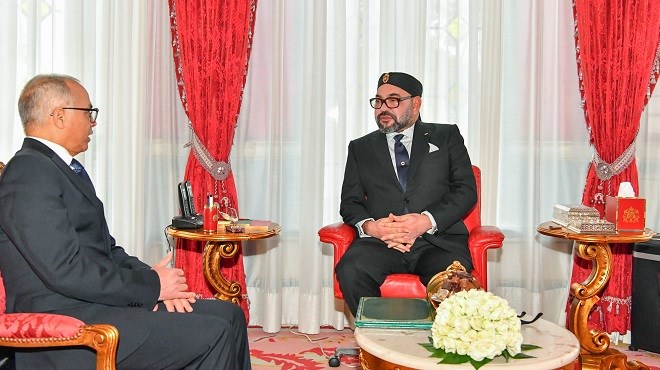 Sa Majesté le Roi Mohammed VI reçoit Chakib Benmoussa