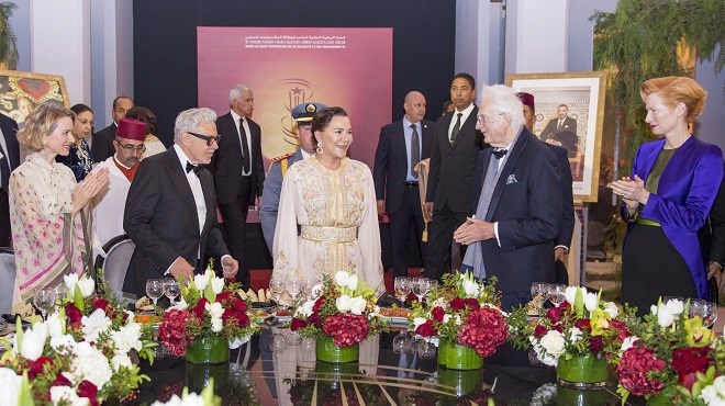 SAR Lalla Hasnaa préside un dîner offert par SM le Roi à l’occasion de l’ouverture du 18è FIFM
