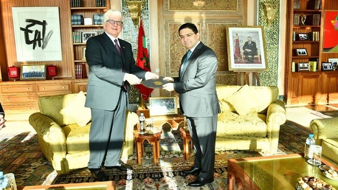 Nasser Bourita reçoit le nouvel ambassadeur des Etats-Unis