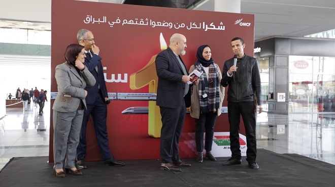 ONCF : Remise des prix du jeu-concours du 1er anniversaire d’Al Boraq