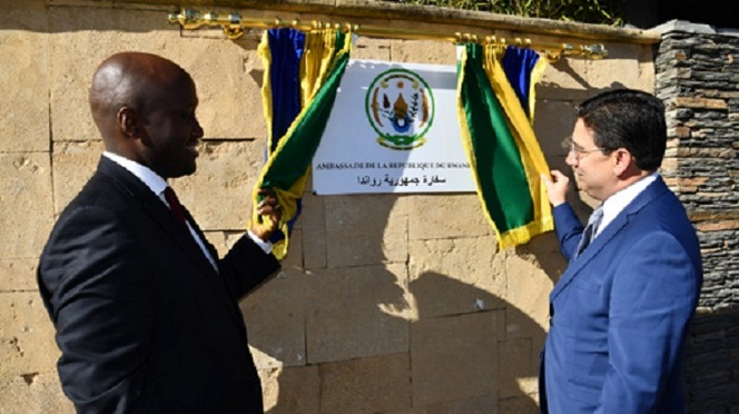 Inauguration à Rabat de l’ambassade du Rwanda au Maroc