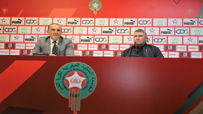 Présentation à Rabat des entraîneurs engagés pour prendre les commandes des différentes équipes nationales de football