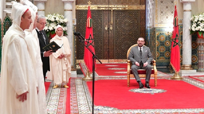 Casablanca : SM le Roi reçoit les quatre nouveaux membres nommés à la Cour Constitutionnelle