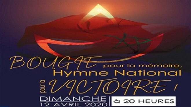 Covid-19/ Maroc : Appel à allumer une bougie et à chanter l’hymne dimanche à 20H