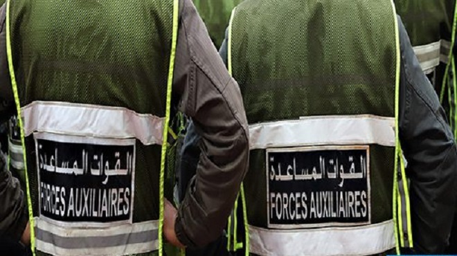 Marrakech | Suspension de deux éléments des Forces Auxiliaires