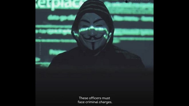 George Floyd | Les “Anonymous” sort du silence