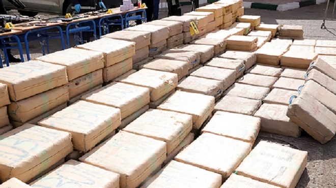 Laâyoune | Saisie d’environ 5,8 tonnes de chira (DGSN)