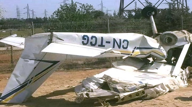Crash d’un Cessna à Kénitra