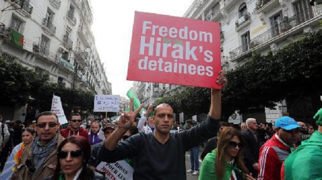 Genève Sit-in d'Algériens pour dénoncer les arrestations arbitraires et la répression dans leur pays