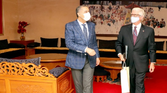 Hammouchi reçoit à Rabat l’ambassadeur des Etats-Unis