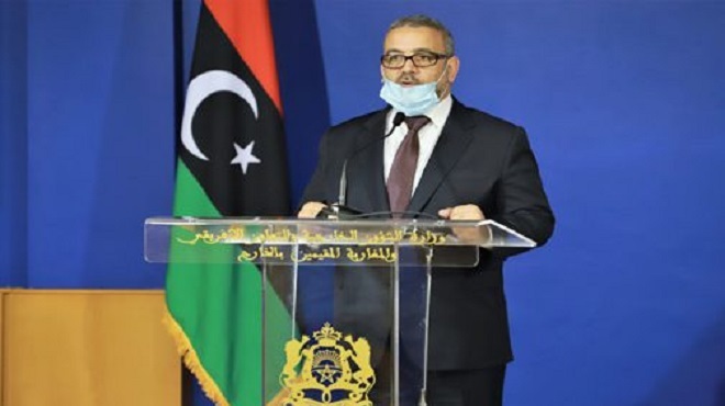 Le président du Haut conseil d’État libyen salue les efforts du Maroc pour faire réussir le dialogue libyen