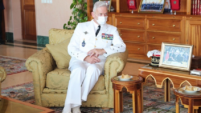 Loudyi reçoit à Rabat le Général d’Armée, Chef d’Etat-Major des Armées de la République française