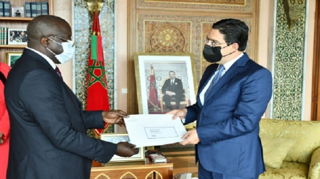 Bourita reçoit le nouvel ambassadeur de Guinée Bissau au Maroc