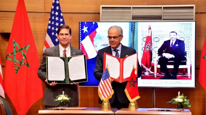 Rabat et Washington signent un accord décennal de coopération militaire