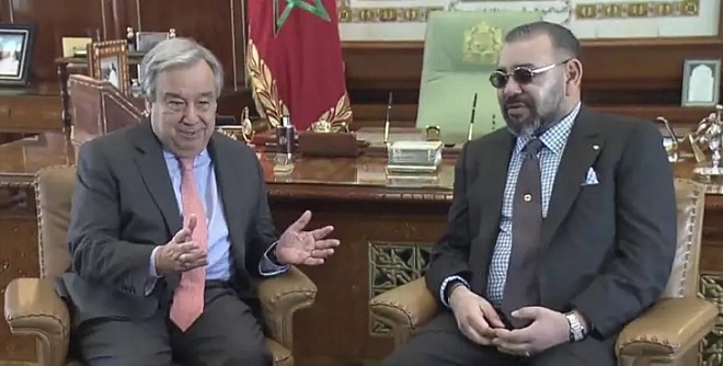 Entretien entre le Roi du Maroc et le Secrétaire Général de l’ONU