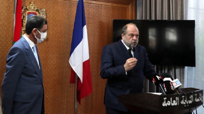 Dupond-Moretti se félicite de la coopération judiciaire efficace entre la France et le Maroc