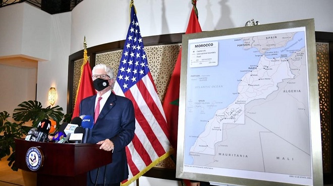 Les Etats-Unis adoptent officiellement la carte complète du Maroc-1