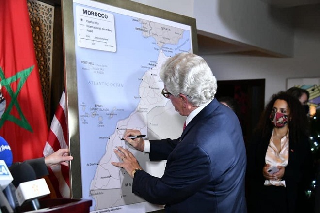 Les Etats-Unis adoptent officiellement la carte complète du Maroc-2
