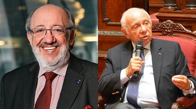Louis Michel Ministre d’État et Jacques Brotchi Sénat Belge