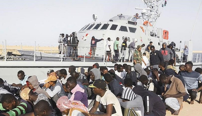 Migrants,Libye