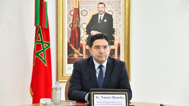 Ministre des affaires étrangères,Nasser Bourita,OUVERTURE FRONTIERE,MAROC