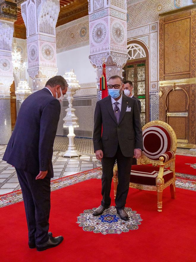 SM Roi Mohammed VI,Aziz Akhannouch