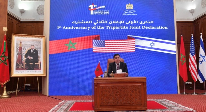 Maroc,Etats-Unis,Israël,Accords d’Abraham,Nasser Bourita,Yaïr Lapid,Antony Blinken