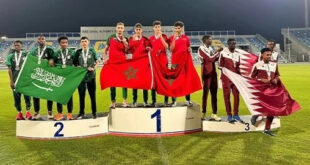 Championnat Arabe d'athlétisme U23 (Egypte) | Le Maroc termine en tête du tableau des médailles
