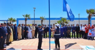 Laâyoune | Le Pavillon bleu hissé pour la 17è fois consécutive sur la plage de Foum El Oued