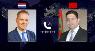 Entretien téléphonique entre Bourita et le ministre des AE du Royaume des Pays-Bas