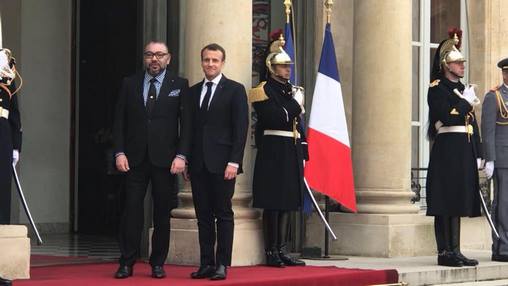 SM le Roi félicite le président français à l’occasion de la fête nationale de son pays