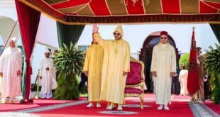 SM le Roi Mohammed VI préside à M’diq une réception à l’occasion de la Fête du Trône