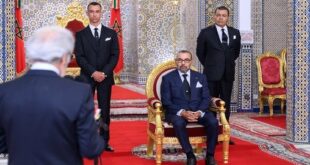 SM le Roi Mohammed VI reçoit le Wali de Bank Al-Maghrib