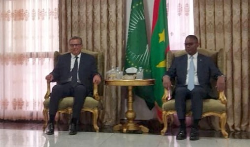 Akhannouch représente SM le Roi à la cérémonie d'investiture du président mauritanien