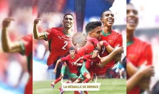 JO-Paris 2024 (Foot) | Le Maroc bat l’Égypte (6-0) et remporte le bronze