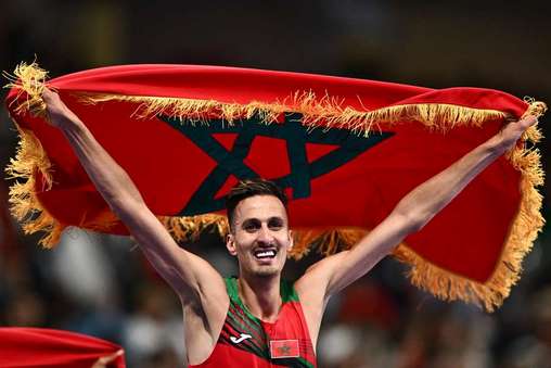 JO-Athlétisme | Soufiane El Bakkali remporte l'or sur 3000m steeple