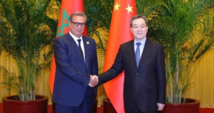 Aziz Akhannouch s’entretient à Pékin avec le vice-Premier ministre chinois Ding Xuexiang